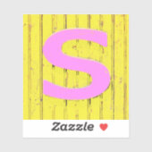 Buchstaben Aufkleber (Blatt)