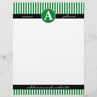 Buchstaben, benutzerdefiniert und Mit Monogramm Briefkopf