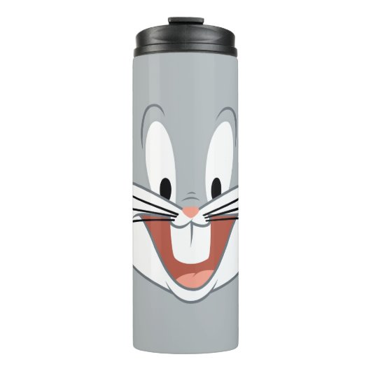 BUCHSTABEN BUNNY™ Lächeln Thermosbecher (Vorderseite)
