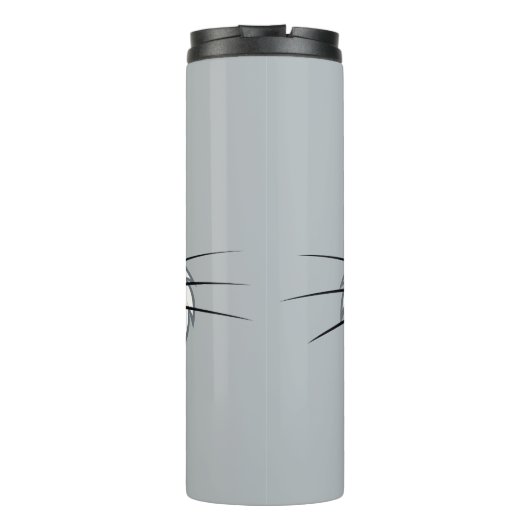 BUCHSTABEN BUNNY™ Lächeln Thermosbecher (Rückseite)