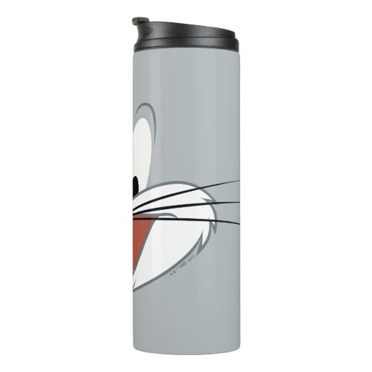 BUCHSTABEN BUNNY™ Lächeln Thermosbecher (Nach rechts gedreht)