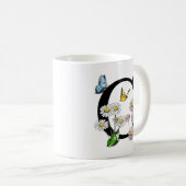 Buchstaben C: Botanisches Breitengrab Kaffeetasse (VorderseiteRechts)