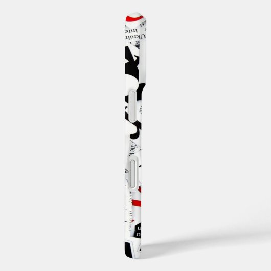 Buchstaben Case-Mate iPhone Hülle (Rückseite / Rechts)