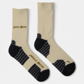 Buchstaben-Design Jungle Master Socken (Rechts)