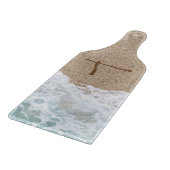 BUCHSTABEN IM SAND T SCHNEIDEBRETT (Ecke)