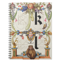 Buchstaben k und l von Mira Calligraphiae Monument Notizblock