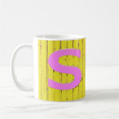 Buchstaben Kaffeetasse (Links)