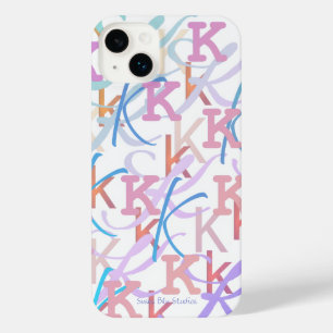 Buchstaben-Konfetti "K" iPhone-Hülle iPhone 14 Plus Hülle
