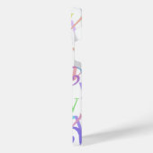 Buchstaben Konfetti "V" iPhone-Hülle iPhone Hülle (Linke Seite)