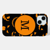 Buchstaben-Kürbislaterne Case-Mate iPhone Hülle (Rückseite (Horizontal))