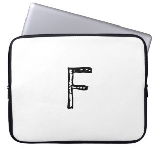 Buchstaben Laptopschutzhülle