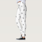 Buchstaben Leggings (Links)