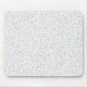 Buchstaben Mousepad