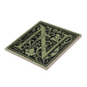 Buchstaben N Monogramm Fliese (Seite)