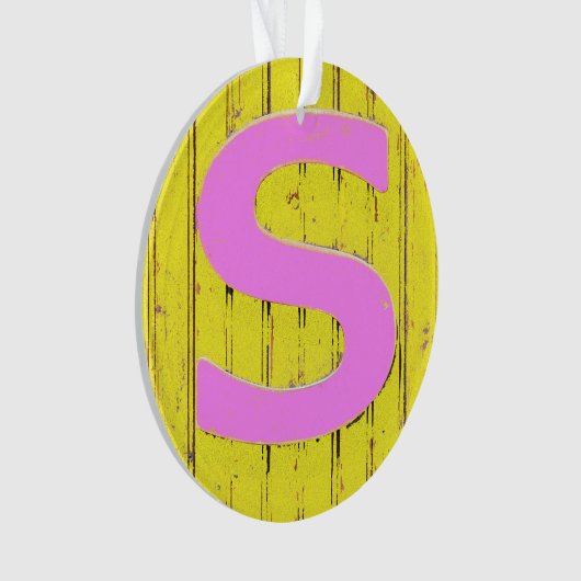 Buchstaben Ornament (Vorderseite)