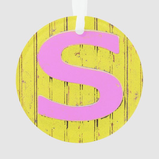 Buchstaben Ornament (Rückseite)