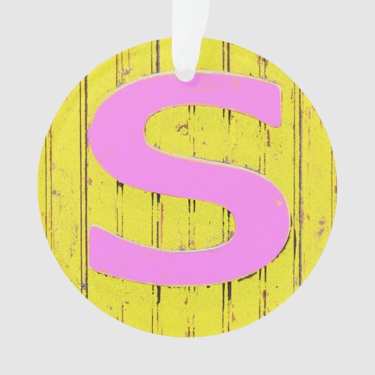 Buchstaben Ornament (Vorderseite)