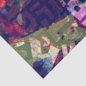 Buchstaben Schriftart Hintergrund Seidenpapier (Ausschnitt)