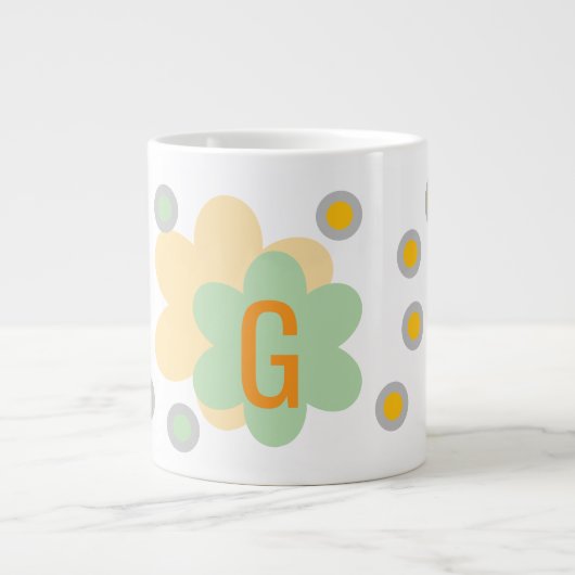 Buchstaben-Spezialtasse Jumbo-Tasse (Vorderseite)