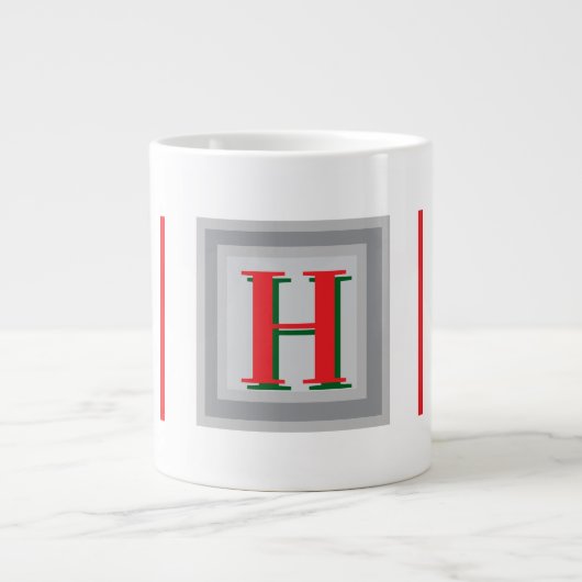 Buchstaben-Spezialtasse Jumbo-Tasse (Vorderseite)