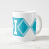 Buchstaben Spezialtasse Jumbo-Tasse (Vorderseite Rechts)