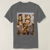 Buchstaben t T-Shirt (Design vorne)