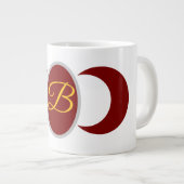 Buchstaben-Tasse Jumbo-Tasse (Vorderseite Rechts)