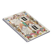 Buchstaben U und V Mira Calligraphiae Kalligraphie Notizblock (Rechte Seite)