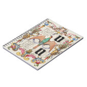 Buchstaben U und V Mira Calligraphiae Kalligraphie Notizblock (Linke Seite)