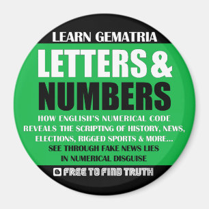 BUCHSTABEN u. ZAHLEN Kühlschrank-Magnet Magnet