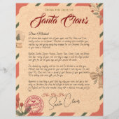 Buchstaben vom Weihnachtsmann (Vorderseite)