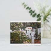 Buchstaben von Zuhause Postkarte (Stehend Vorderseite)