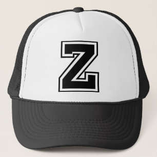 Buchstaben "Z"-Monogramm Truckerkappe