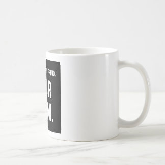 Buchstaben zu den toten Leuten: Sigmund Freud Kaffeetasse
