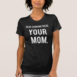 Buchstaben zu den toten Leuten: Sigmund Freud T-Shirt