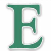 Buchstabenaufkleber Aufkleber (Vorderseite)