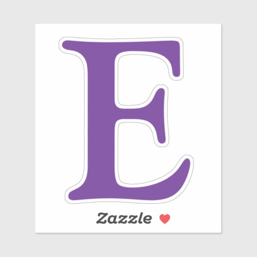 Buchstabenaufkleber Aufkleber (Blatt)