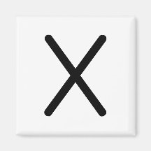 Buchstabenbezeichnung "x"