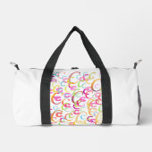 Buchstabenkonfetti "C" Duffle Bag (Vorderseite)