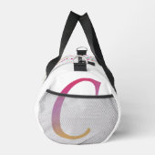 Buchstabenkonfetti "C" Duffle Bag (Rechts)