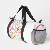 Buchstabenkonfetti "C" Duffle Bag (Rechte Ecke)