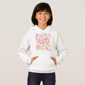 Buchstabenkonfetti "C" Hoodie (Vorne ganz)