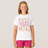 Buchstabenkonfetti "C" T-Shirt (Vorne ganz)