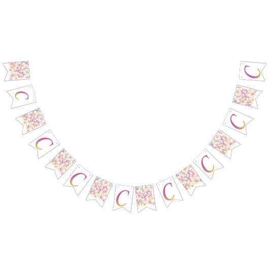 Buchstabenkonfetti "C" Wimpelkette (Alle)