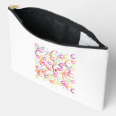 Buchstabenkonfetti "C" Zubehörtasche (Offen)
