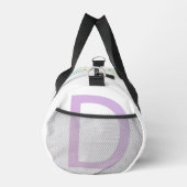Buchstabenkonfetti "D" Duffle Bag (Rechts)