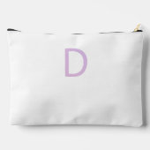 Buchstabenkonfetti "D" Zubehörtasche (Rückseite)