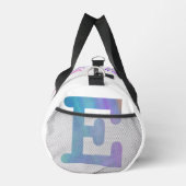 Buchstabenkonfetti "E" Duffle Bag (Rechts)