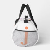 Buchstabenkonfetti "J" Duffle Bag (Rechts)