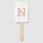 Buchstabenkonfetti "N" Fächer (Rückseite)